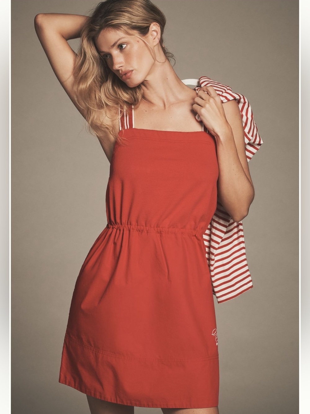 Anthropologie Timeless Cotton Sleeveless Mini Dress Size XXS/Daily Practice